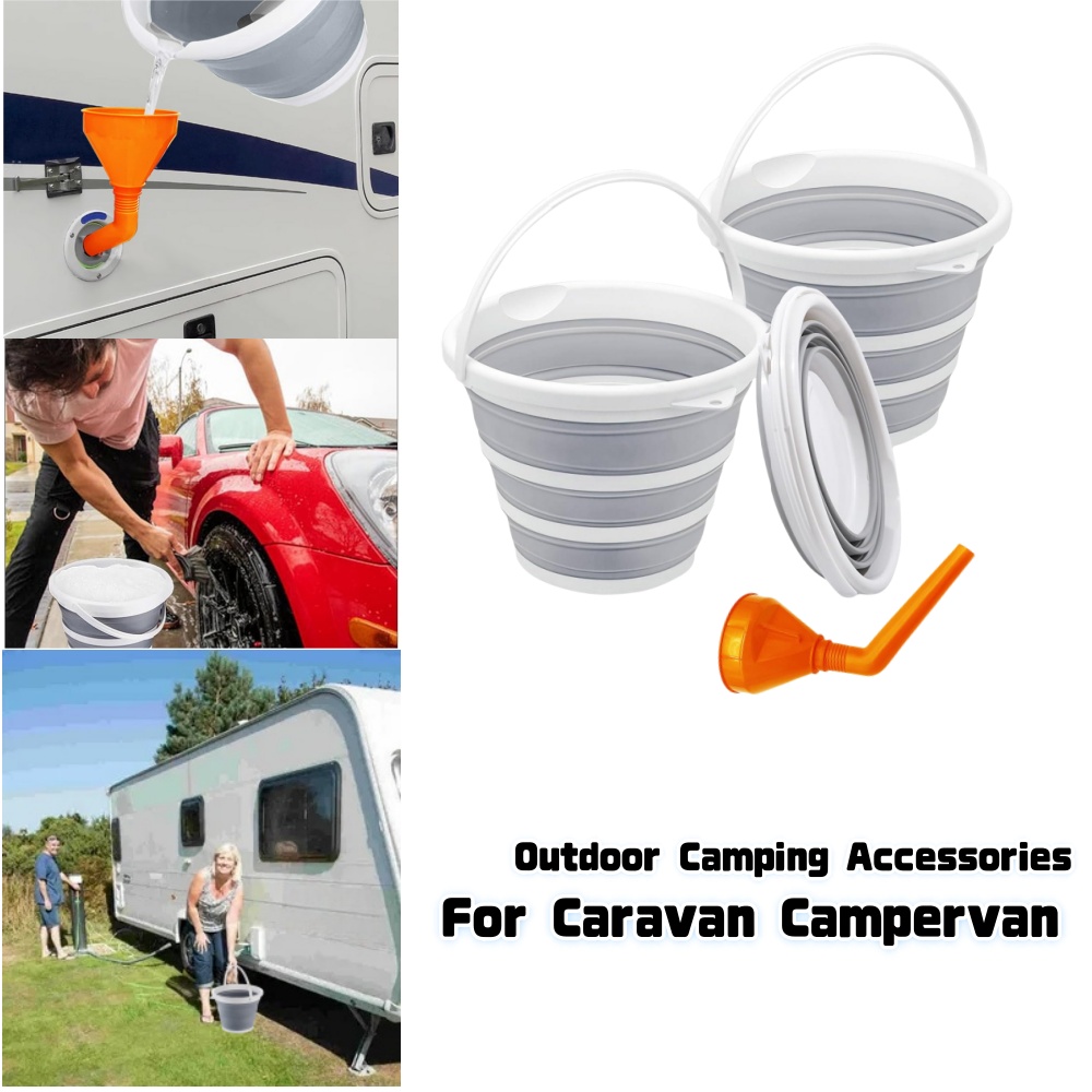 Camping - RV 물통 충전용 깔때기, 화장실 물통