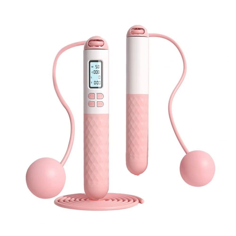 Smart Jump Rope Digital Counter - 휴대용 무선 줄없는 줄넘기 카운터가 있는