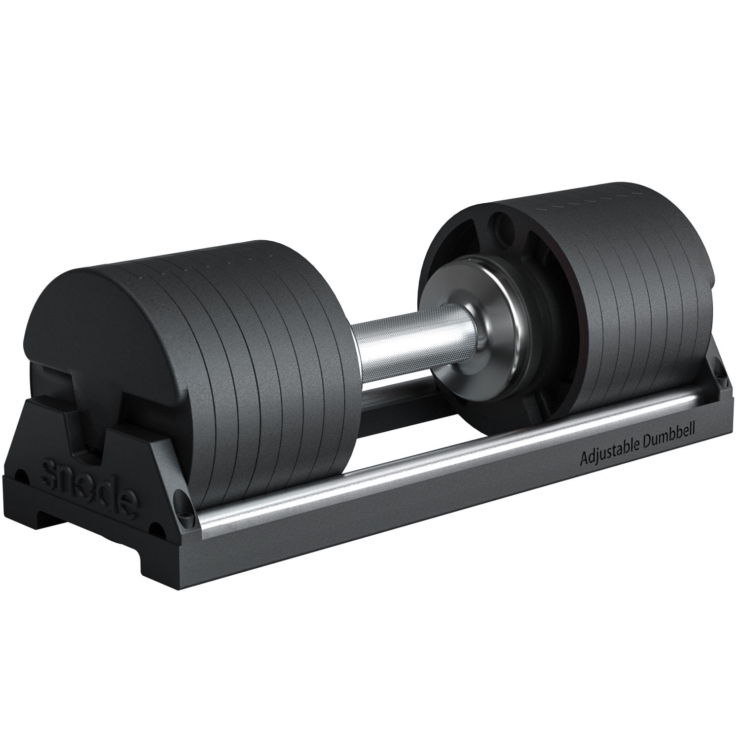 Adjustable Dumbbell Pair 40Kg - 2026년형 상업용 헬스장 장비, 근력 운동용