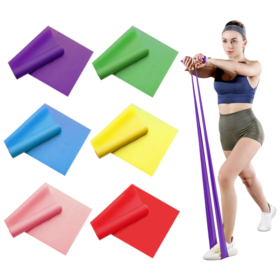 Pilates Bar Kit With Resistance Bands - 2/3/4/6개 요가 저항 밴드: 물리치료, 피트니스,