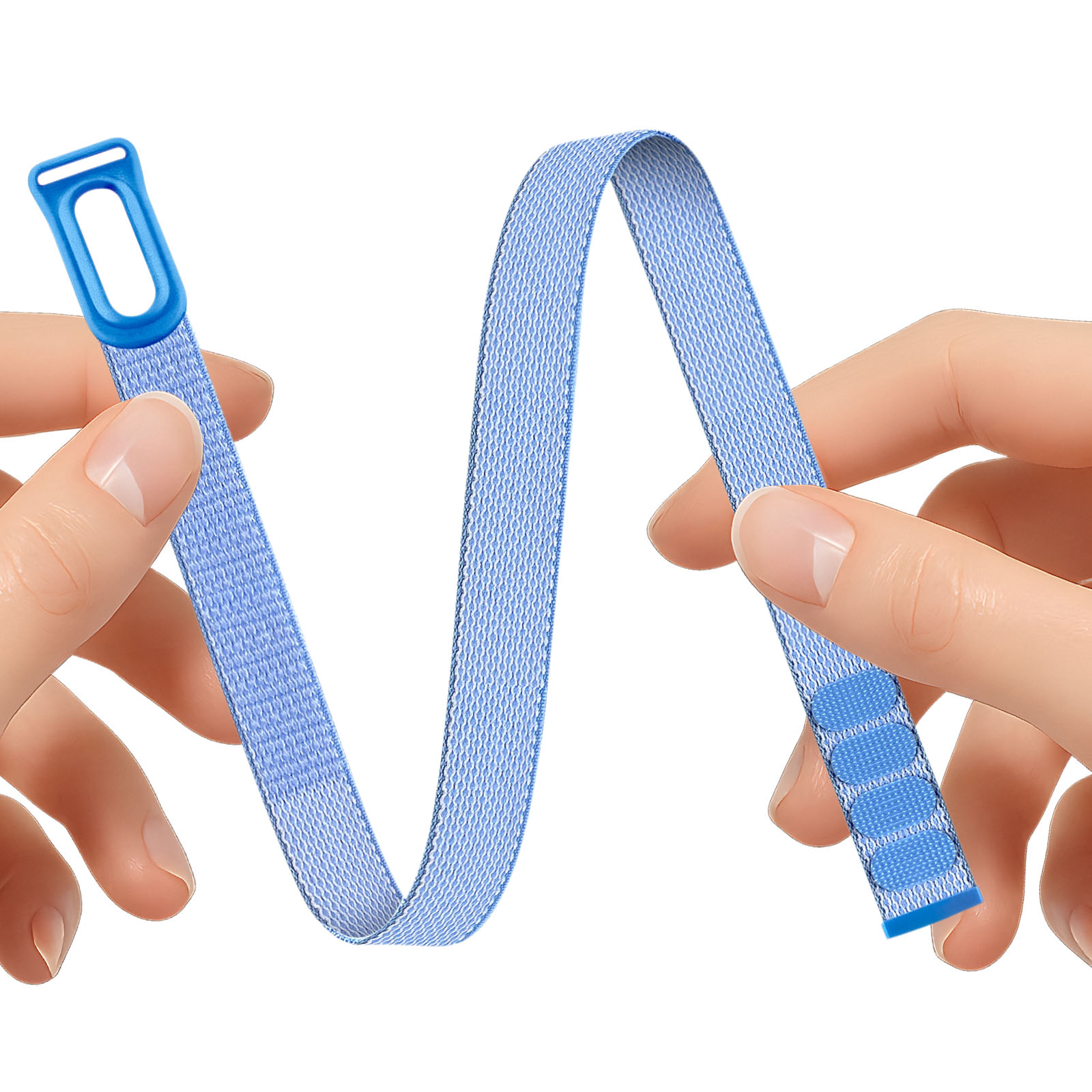 Resistance Bands Set With Handles - 구글 핏빗 에어 나일론 우븐 바이셉