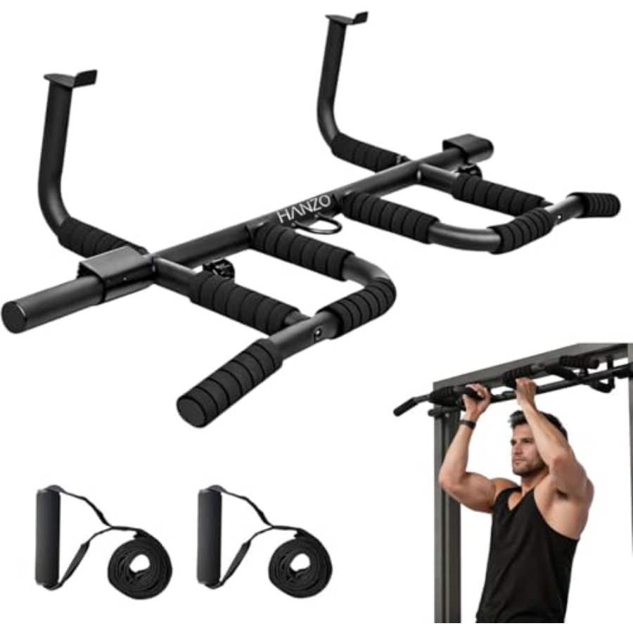 Door Pull Up Bar No Screw - 도어웨이 풀업 바 세트 (서스펜션 스트랩