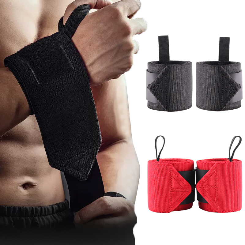 Wrist Wraps Weightlifting Support - 전문 뻣뻣한 손목 랩 2 크기