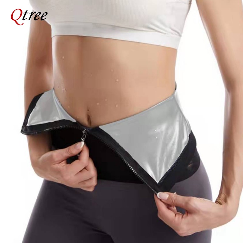 Sweat Waist Trainer Belt Neoprene - Qtree 여성용 허리 트레이너 바디 셰이퍼