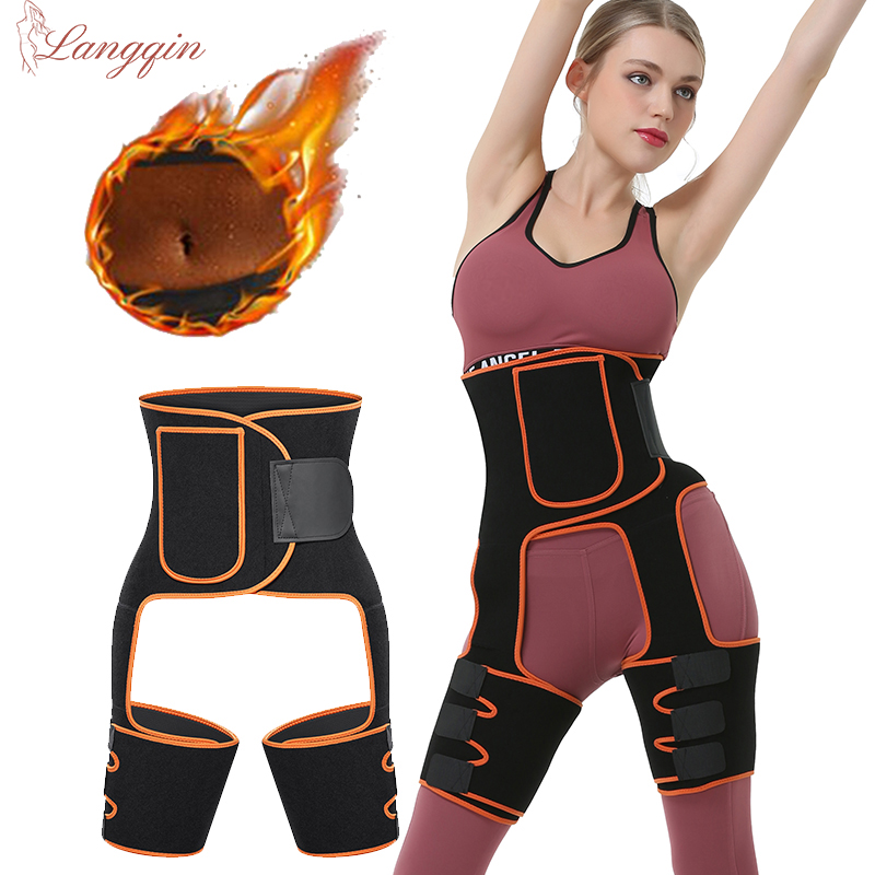 Sweat Waist Trainer Belt Neoprene - 슬리밍 지방 연소 압축 사우나 땀