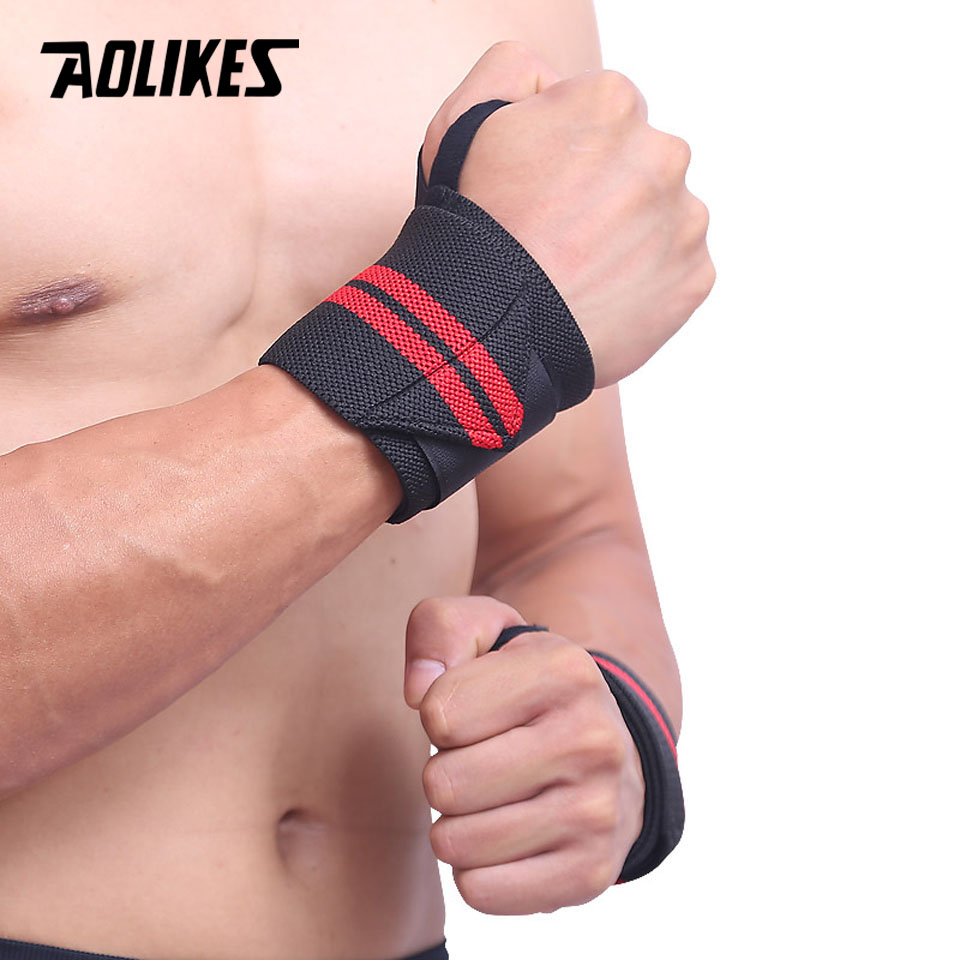 AOLIKES 1 쌍 손목 밴드 손목 지원 중괄호 스트 - Wrist Wraps Weightlifting Support 리뷰 및 가격