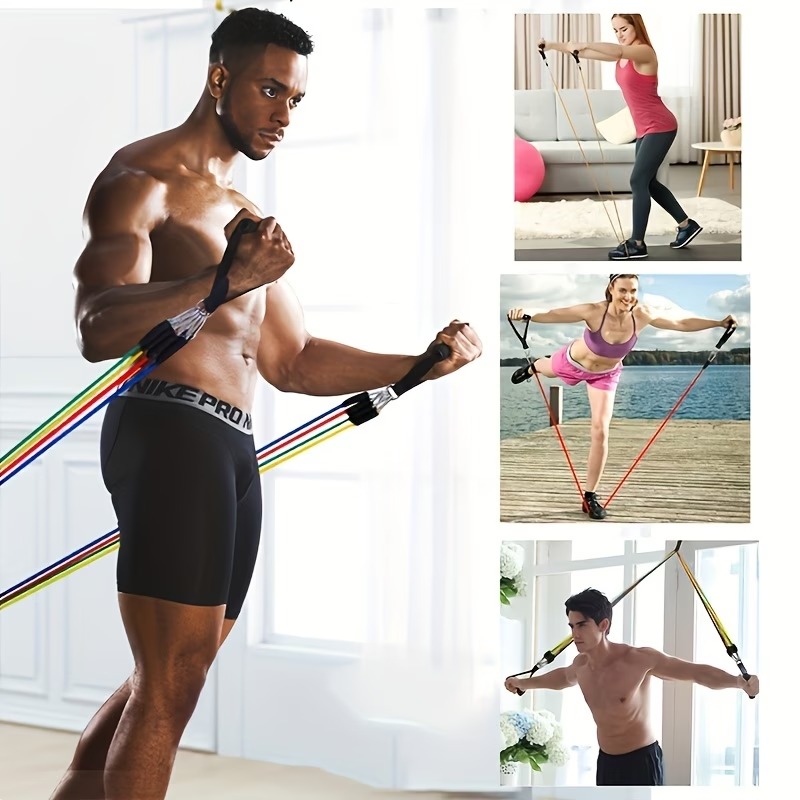 도어 앵커, 운동 밴드, 손잡이, 핸드백, 허벅지 밴드 - Resistance Bands Set With Handles 리뷰 및 가격