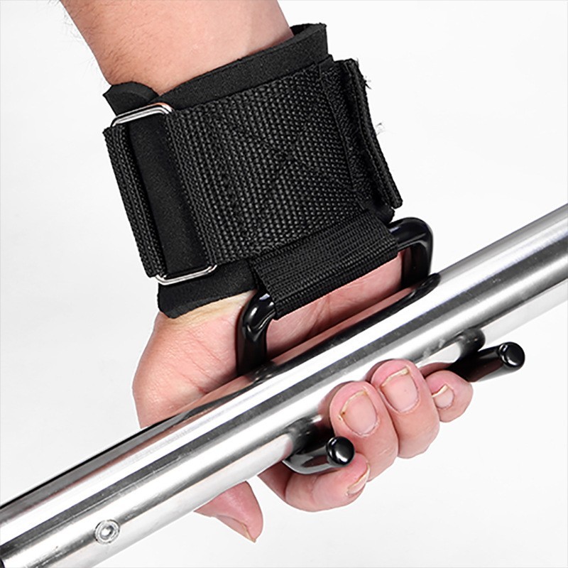 1쌍 웨이트 리프팅 훅 그립 손목 스트랩 포함 핸드바  - Wrist Wraps Weightlifting Support 리뷰 및 가격