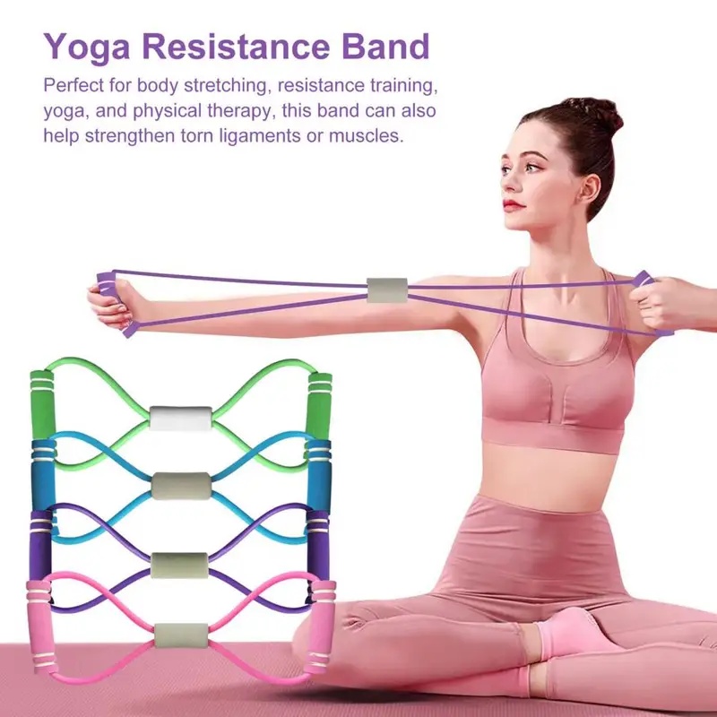 손잡이가 있는 피트니스 저항 밴드 휴대용 남녀 팔 어깨 - Resistance Bands Set With Handles 리뷰 및 가격