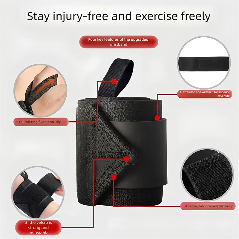 패딩 처리된 하드 손목 보호대, 웨이트 리프팅, 피트니 - Wrist Wraps Weightlifting Support 리뷰 및 가격