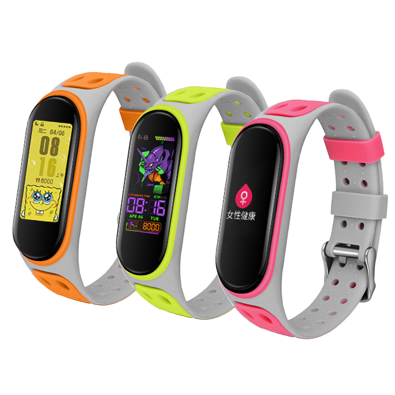 Mi Band 3/4/5/6/7 2 색 실리콘 스트랩  - Resistance Bands Set With Handles 리뷰 및 가격