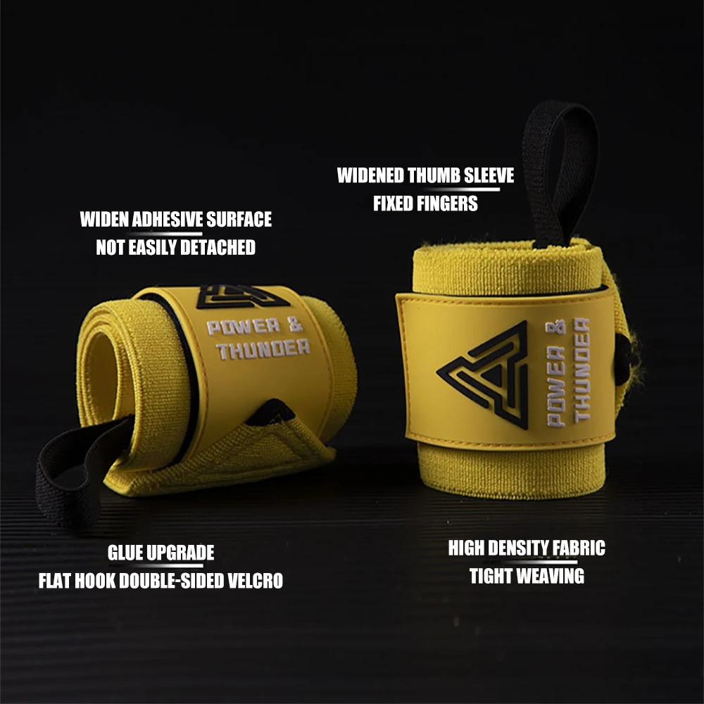 파워리프팅 체육관을 위한 헤비 듀티 웨이트 리프팅 손목 - Wrist Wraps Weightlifting Support 리뷰 및 가격