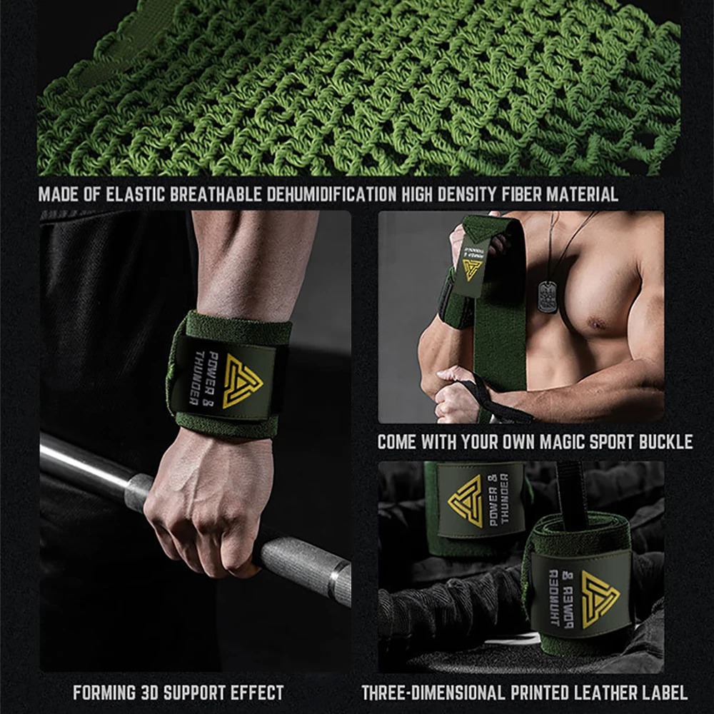 파워리프팅 체육관을 위한 헤비 듀티 웨이트 리프팅 손목 - Wrist Wraps Weightlifting Support 리뷰 및 가격