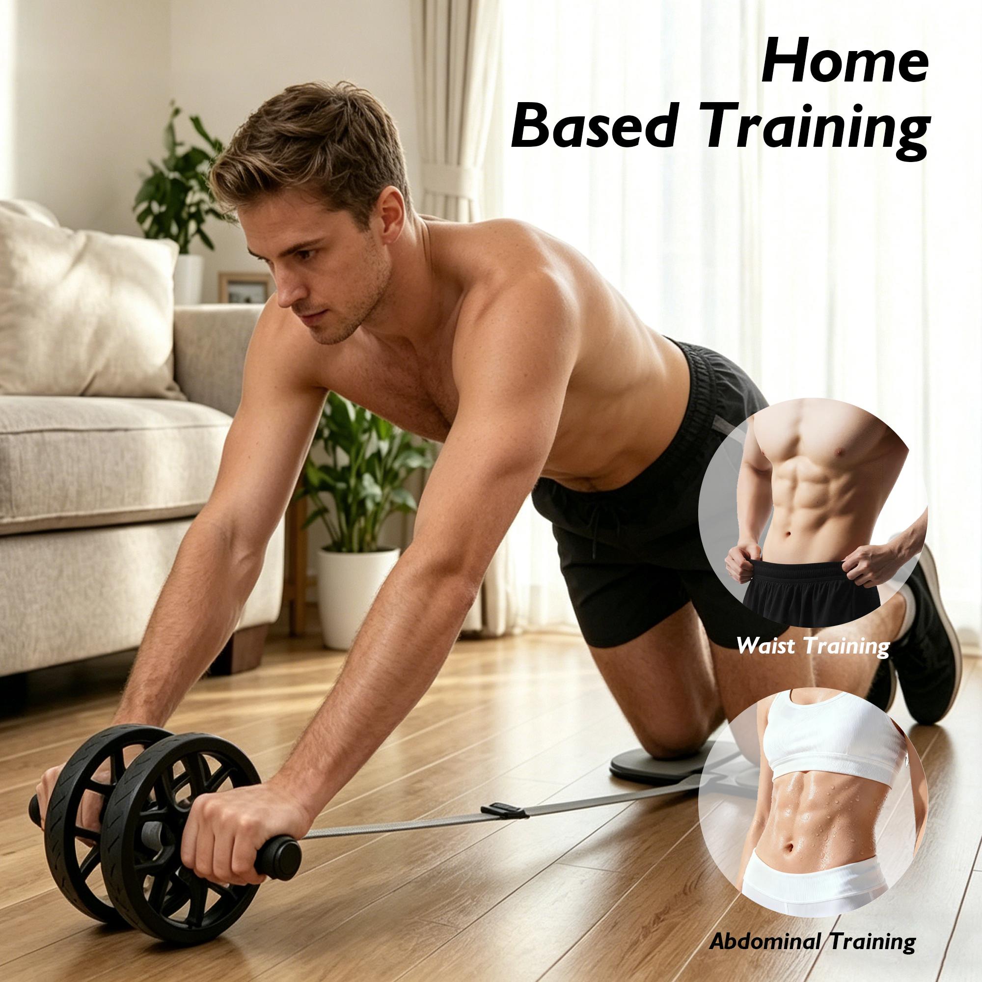 팔꿈치 지지대와 저항 밴드가 있는 듀얼 휠 복근 롤러, - Ab Roller Wheel With Elbow Support 리뷰 및 가격