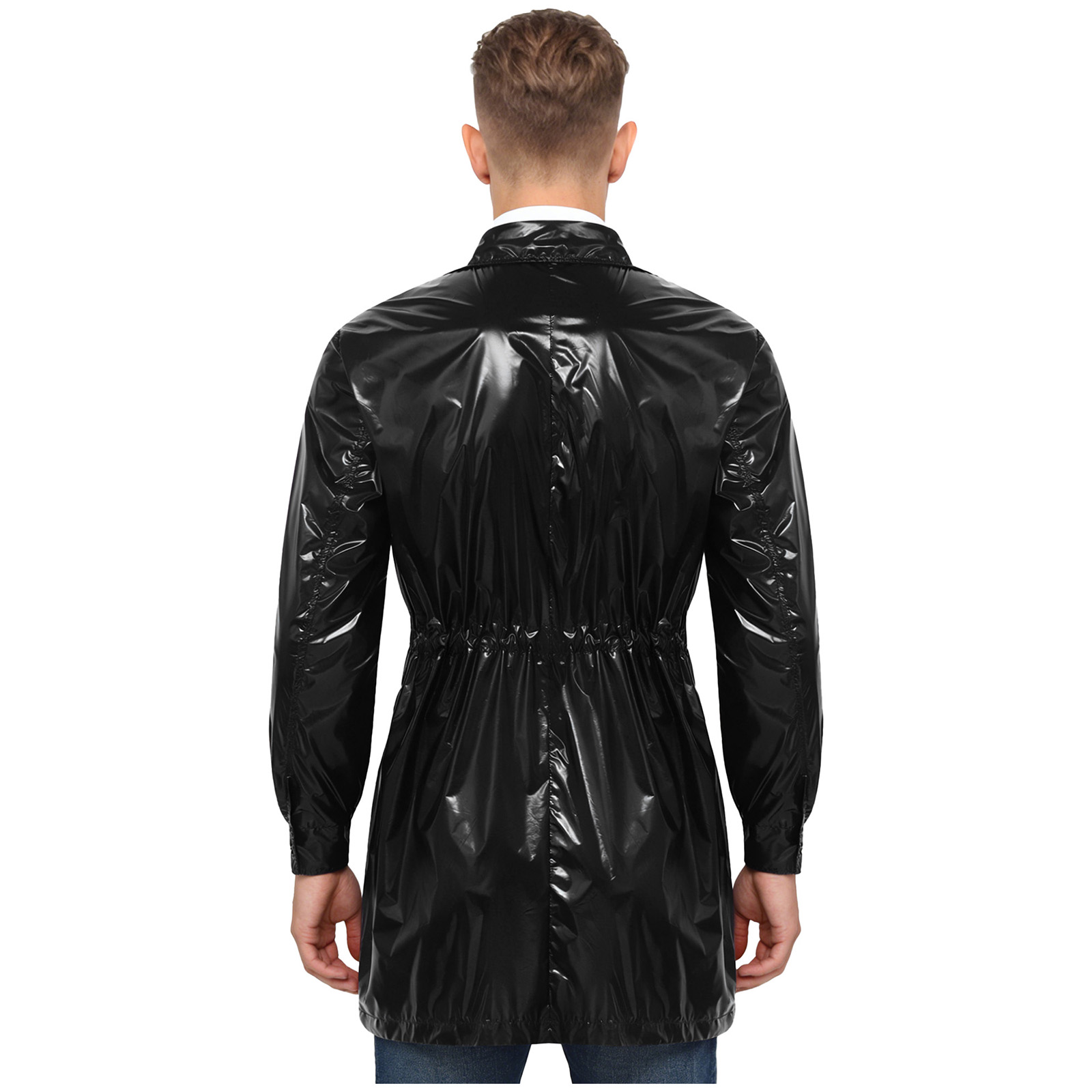 남성용 방수 작업 재킷 방풍 레인코트 긴소매 앞 지퍼  - Hiking 리뷰 및 가격