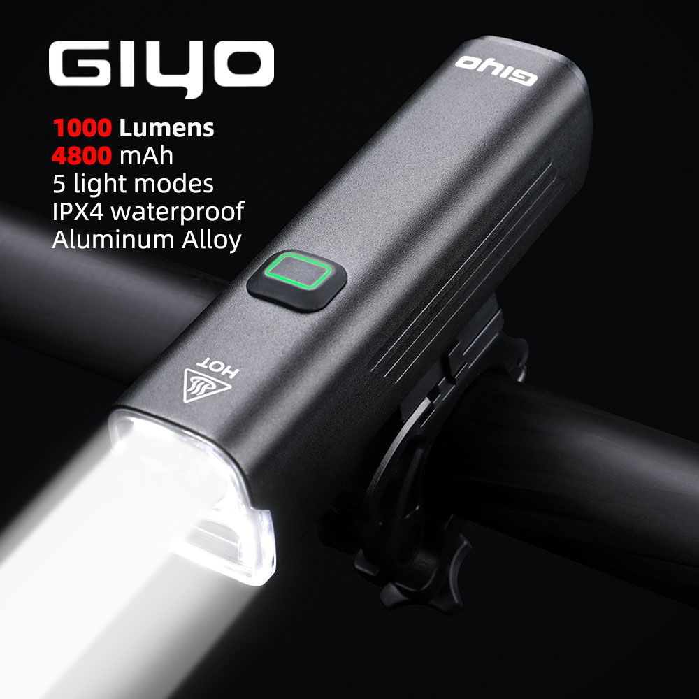 GIYO 1000 루멘 자전거 라이트 USB 충전식 4 - Rechargeable Bicycle Headlight 1000 Lumen 리뷰 및 가격