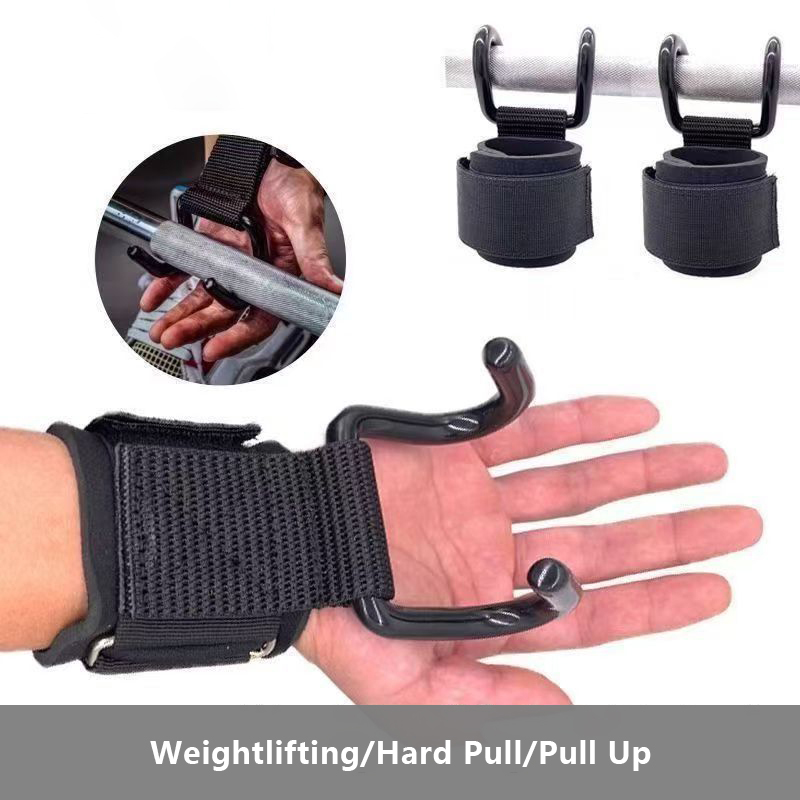 2PCS 웨이트 리프팅 훅 그립 손목 스트랩 포함 핸드 - Wrist Wraps Weightlifting Support 리뷰 및 가격